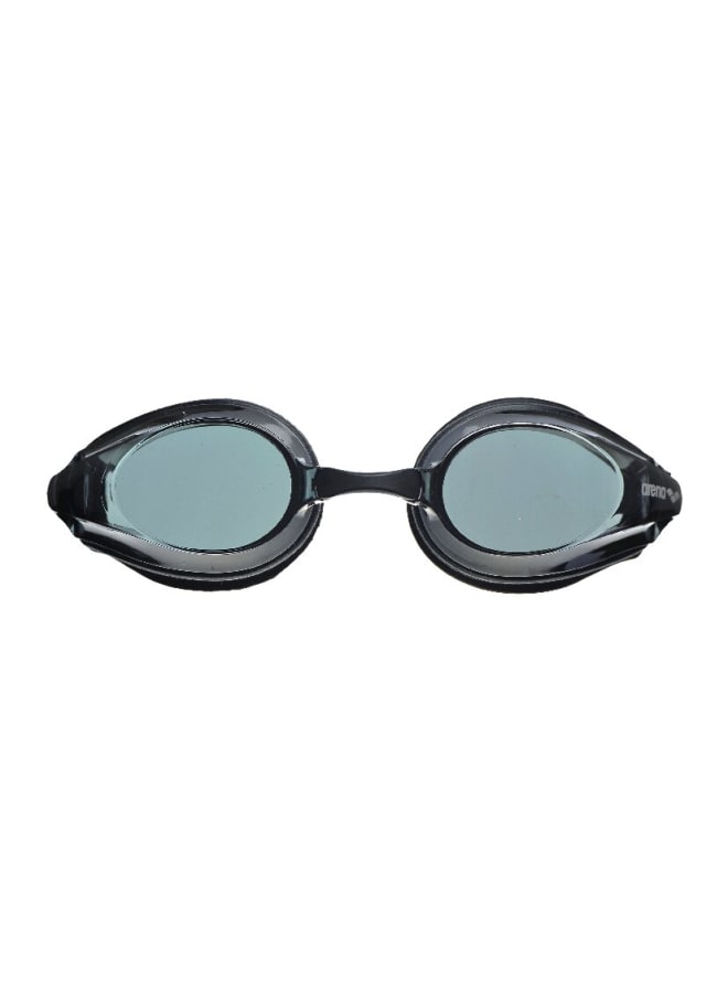 arena Tracks Black-Smoke-Black Goggles, Racing, Pool, Equipment, Uni Adult - Professional Racing Goggles for Competitive Swimmers - Image 1
